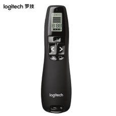 罗技（Logitech） R800 无线演示器 PPT翻页笔 演示笔 激光笔 电子笔 投影笔 遥控笔 黑色