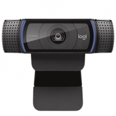 罗技（Logitech） C920 PRO 高清美颜摄像头 网红直播摄像头 视频会议 电脑摄像头网课 自动对焦摄像头黑色